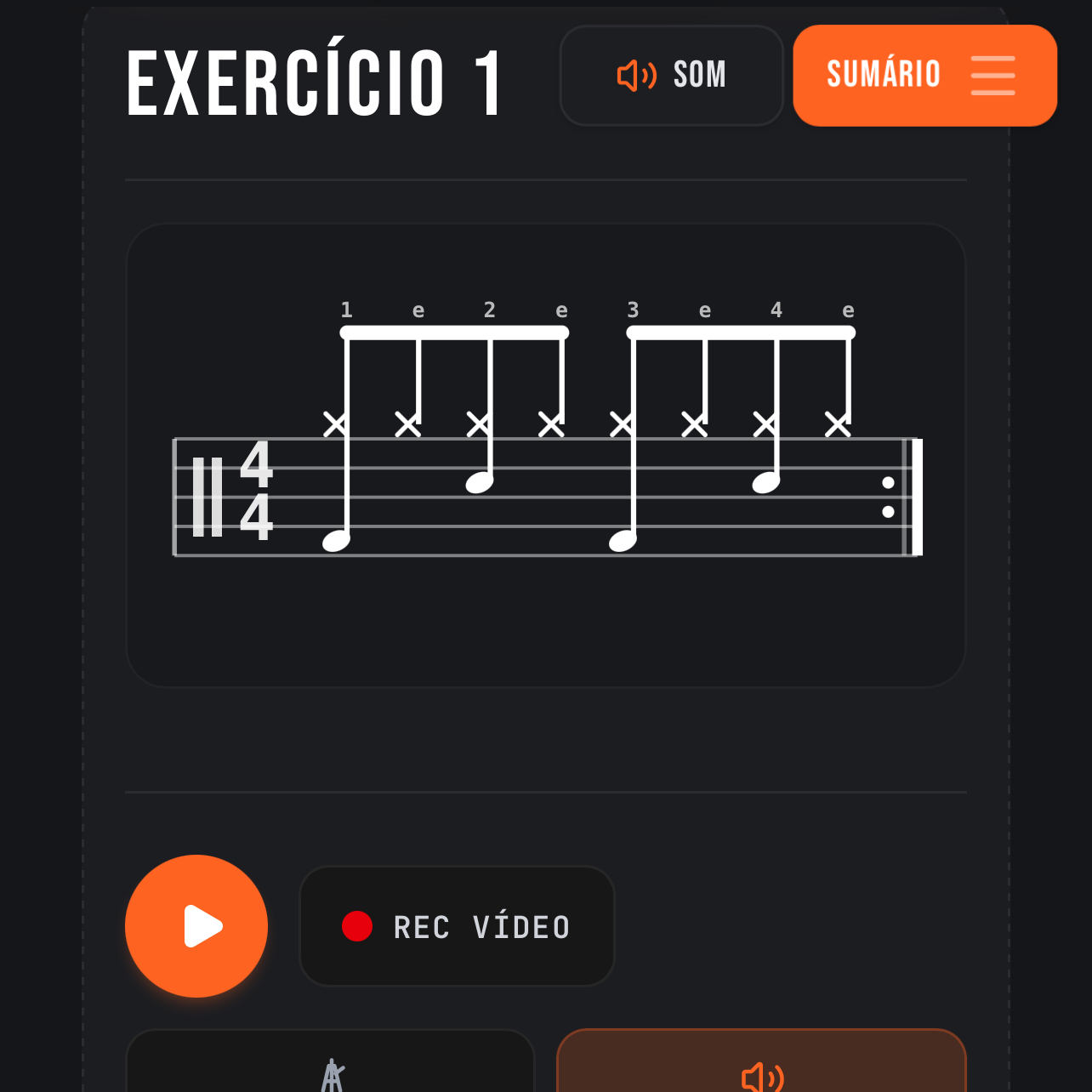 apostila digital da aula de bateria em Londrina